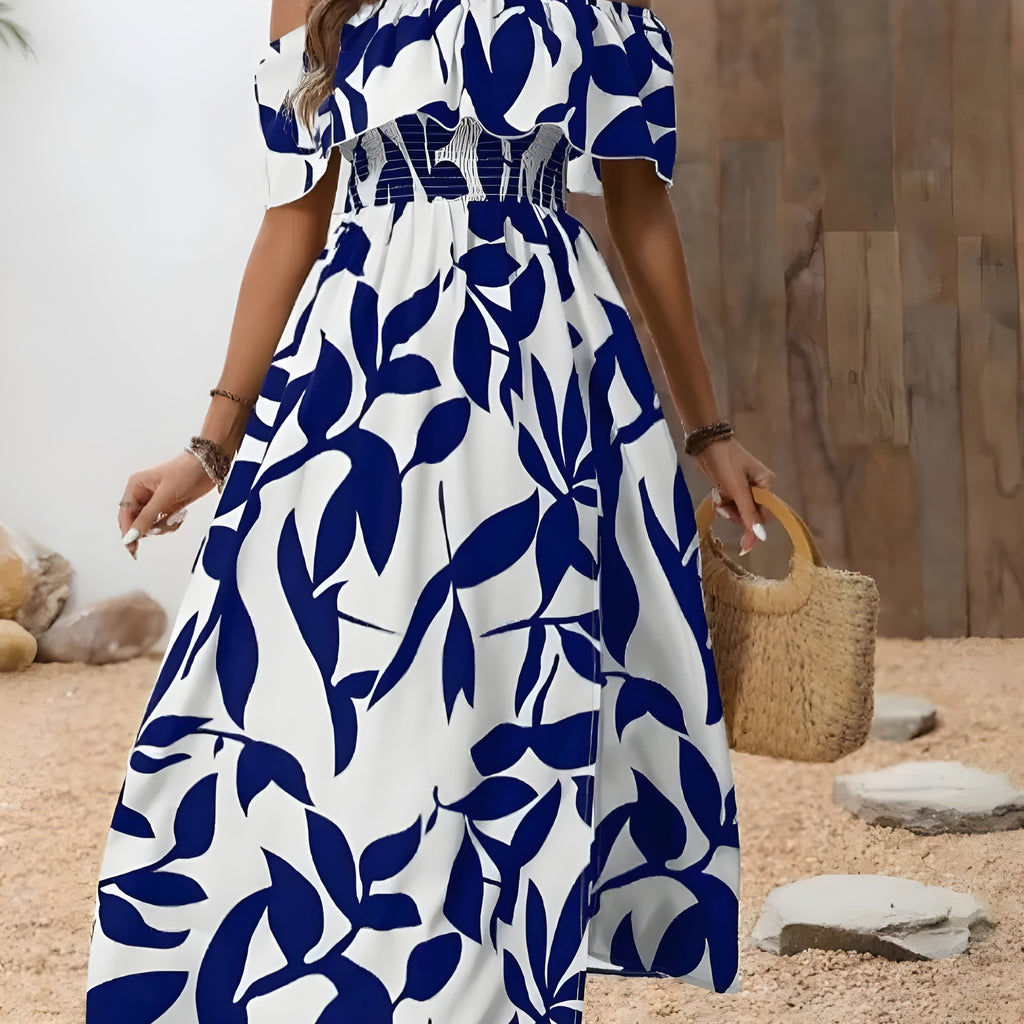 Women's Airy Maxi Dress with Timeless Elegance