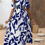 Women's Airy Maxi Dress with Timeless Elegance