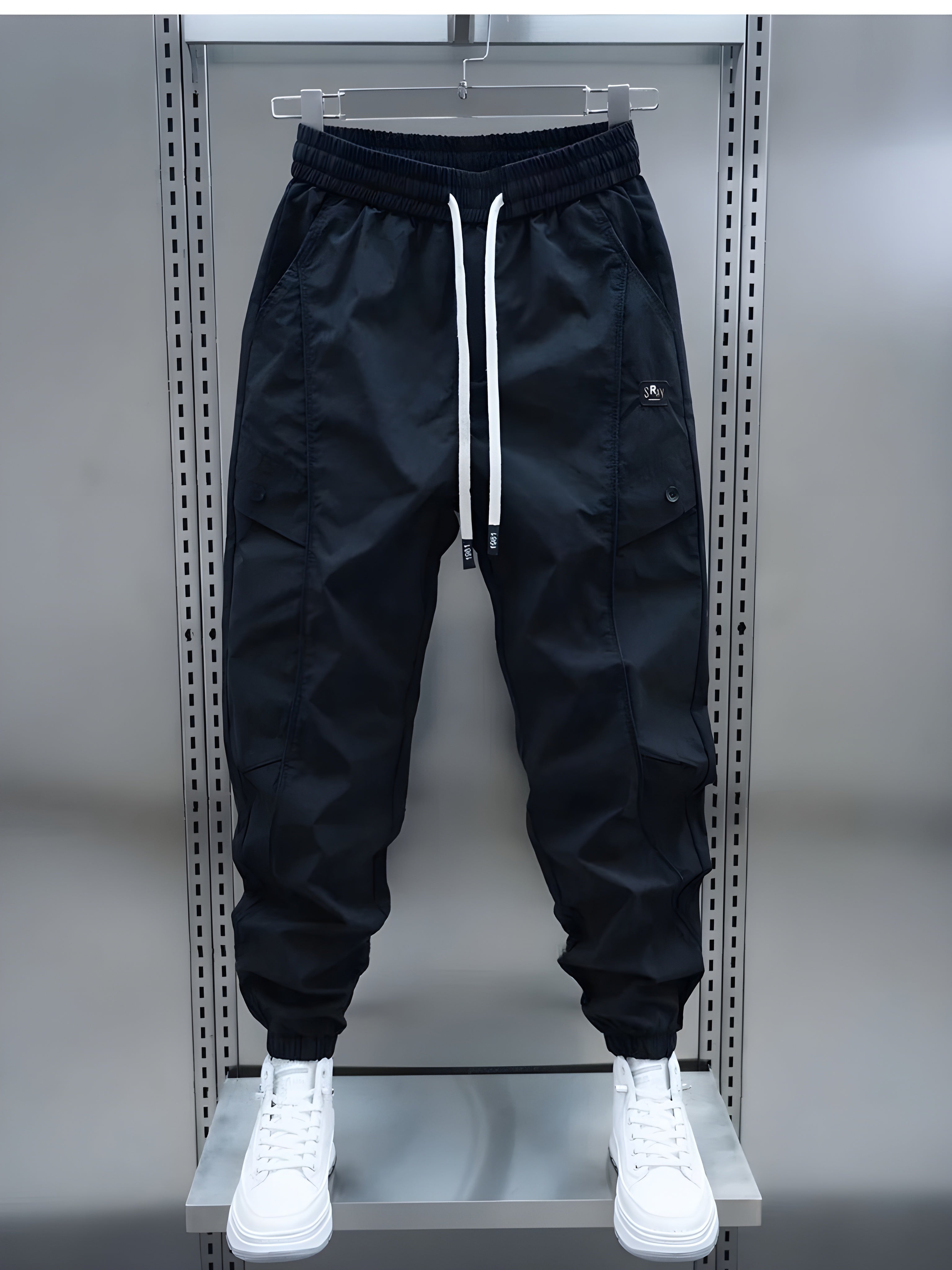 Men's Heavy Duty Work Pants | Durable Cargo-Style Workwear Trousers for Any Job