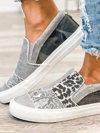 Women's Trendy Slip-On Shoes with Comfort Sole
