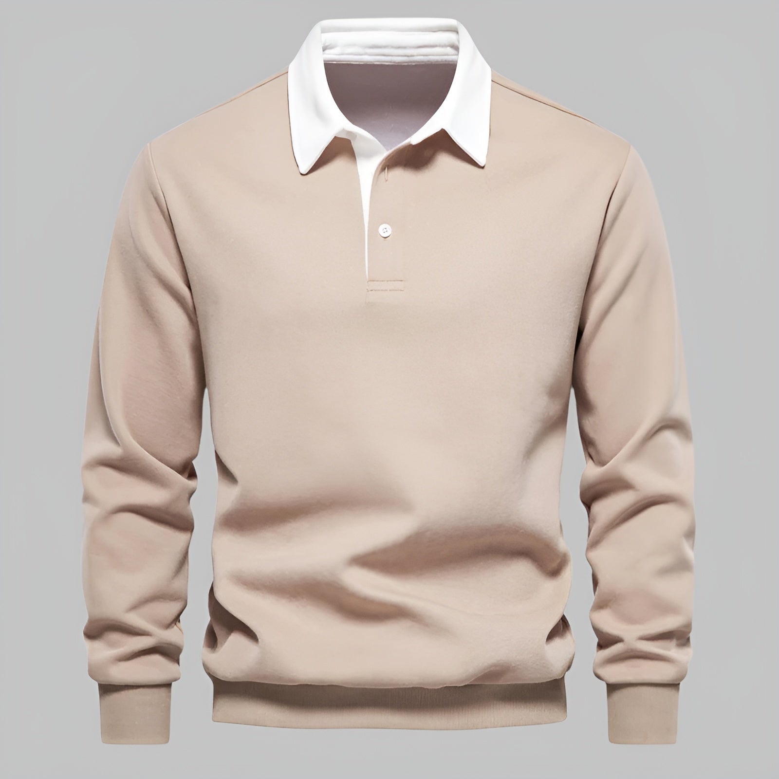 Men's Polo Neck Sweater | Sleek Knitwear Combining Comfort and Refined Style