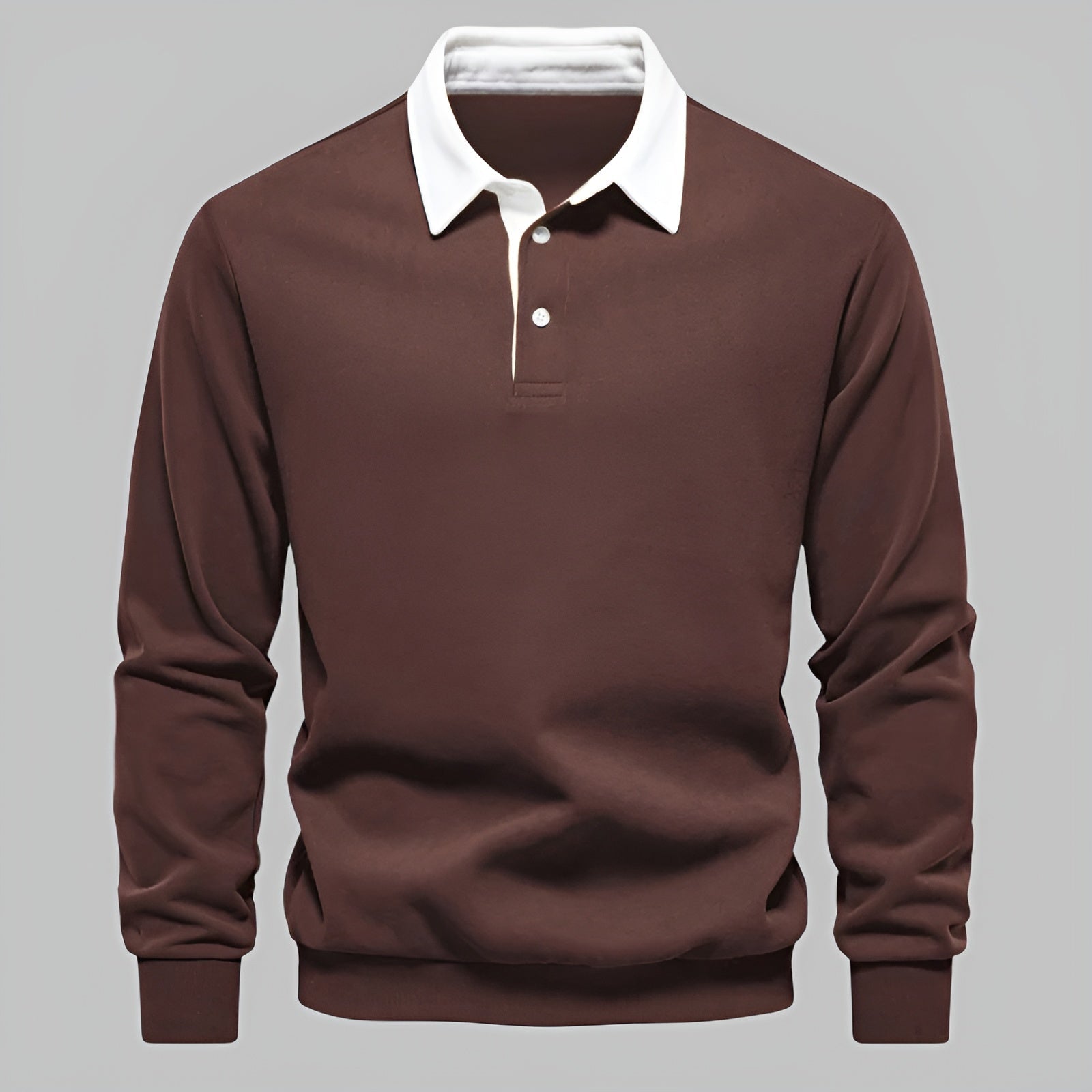 Men's Polo Neck Sweater | Sleek Knitwear Combining Comfort and Refined Style