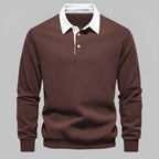 Men's Polo Neck Sweater | Sleek Knitwear Combining Comfort and Refined Style