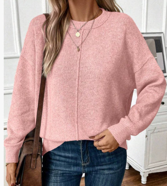 Women's Soft Knit Sweater – Pink