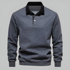Men's Polo Neck Sweater | Sleek Knitwear Combining Comfort and Refined Style