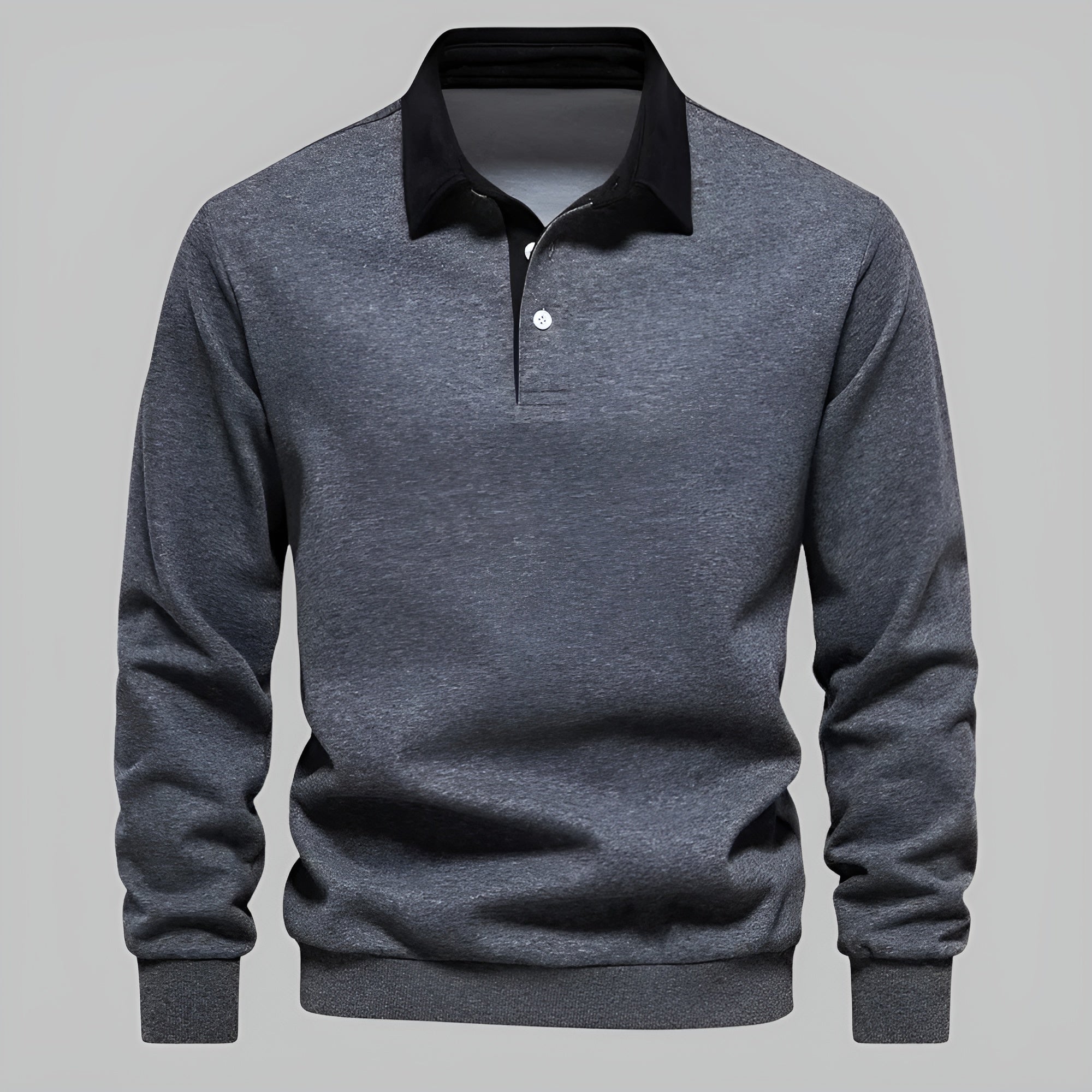 Men's Polo Neck Sweater | Sleek Knitwear Combining Comfort and Refined Style