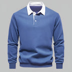 Men's Polo Neck Sweater | Sleek Knitwear Combining Comfort and Refined Style