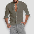 Men's Breathable Linen Shirt