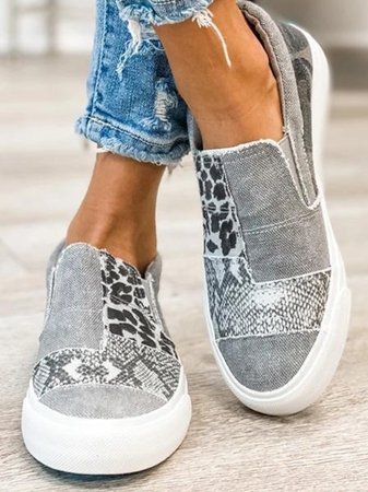 Women's Trendy Slip-On Shoes with Comfort Sole