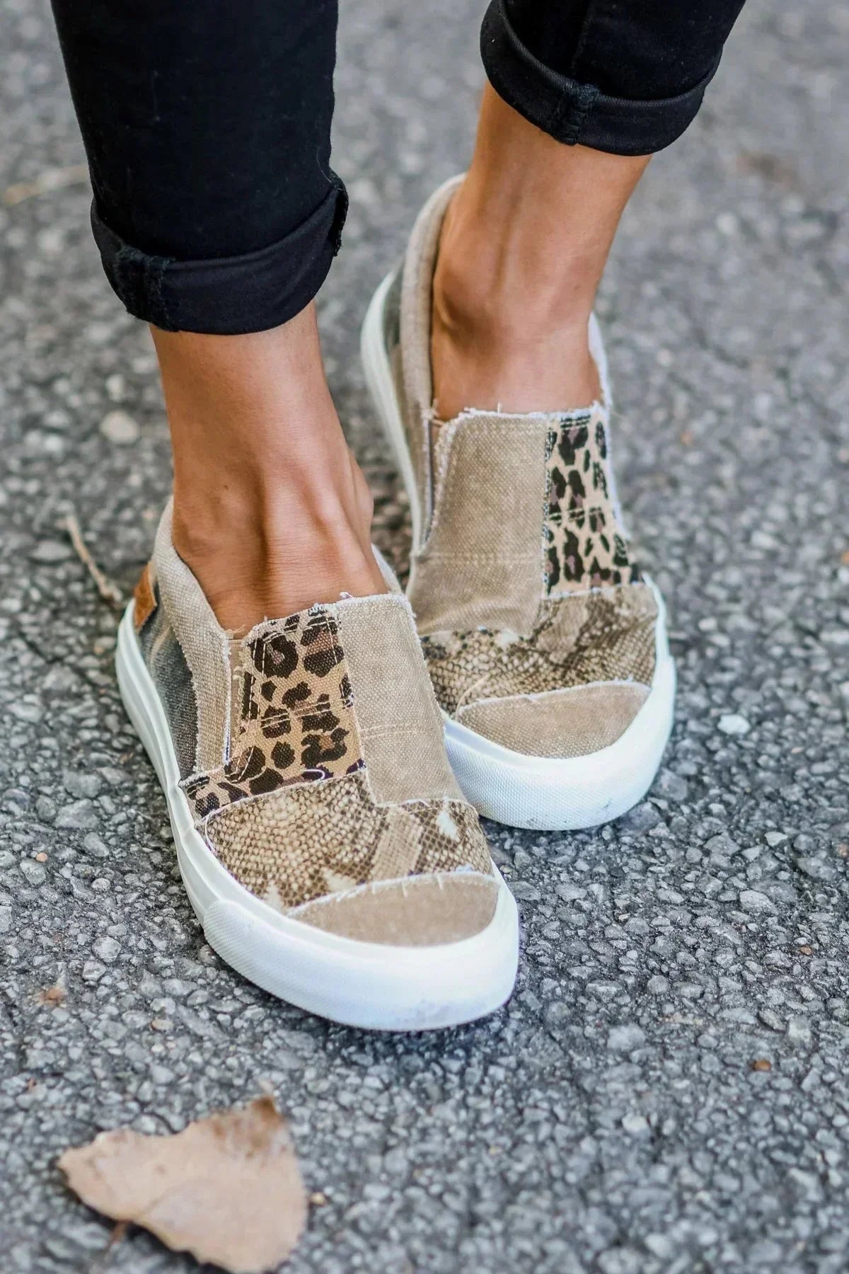 Women's Trendy Slip-On Shoes with Comfort Sole