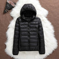 Women's Lightweight Quilted Jacket – Black
