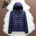Women's Lightweight Quilted Jacket – Navy Blue