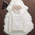 Women's Lightweight Quilted Jacket – White