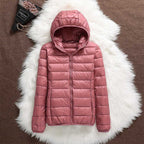 Women's Ultra-Light Puffer Jacket with Hood