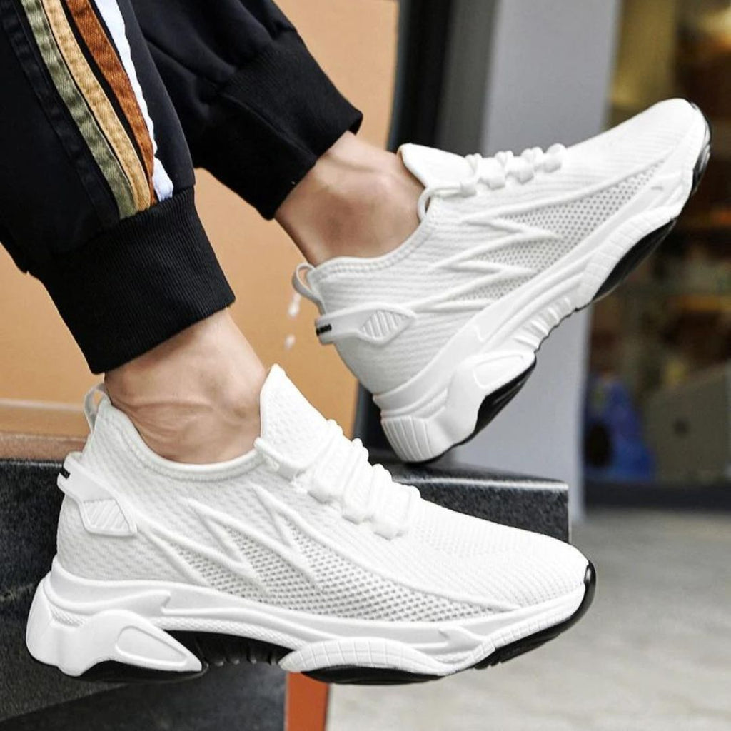 Men's Height-Increasing Elevator Shoes | Hidden Heel Sneakers +6/+8/+10 CM Boost