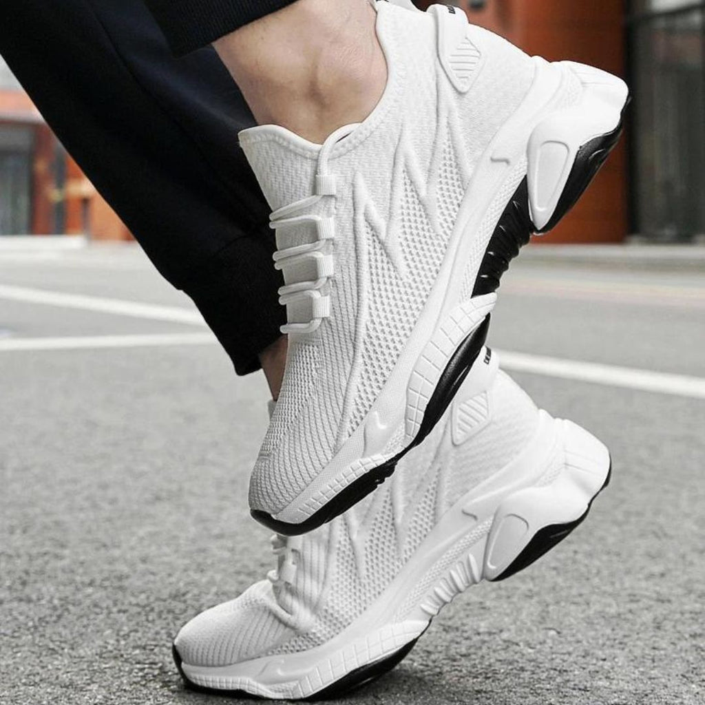 Men's Height-Increasing Elevator Shoes | Hidden Heel Sneakers +6/+8/+10 CM Boost
