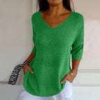 Women's Chic V-Neck Top