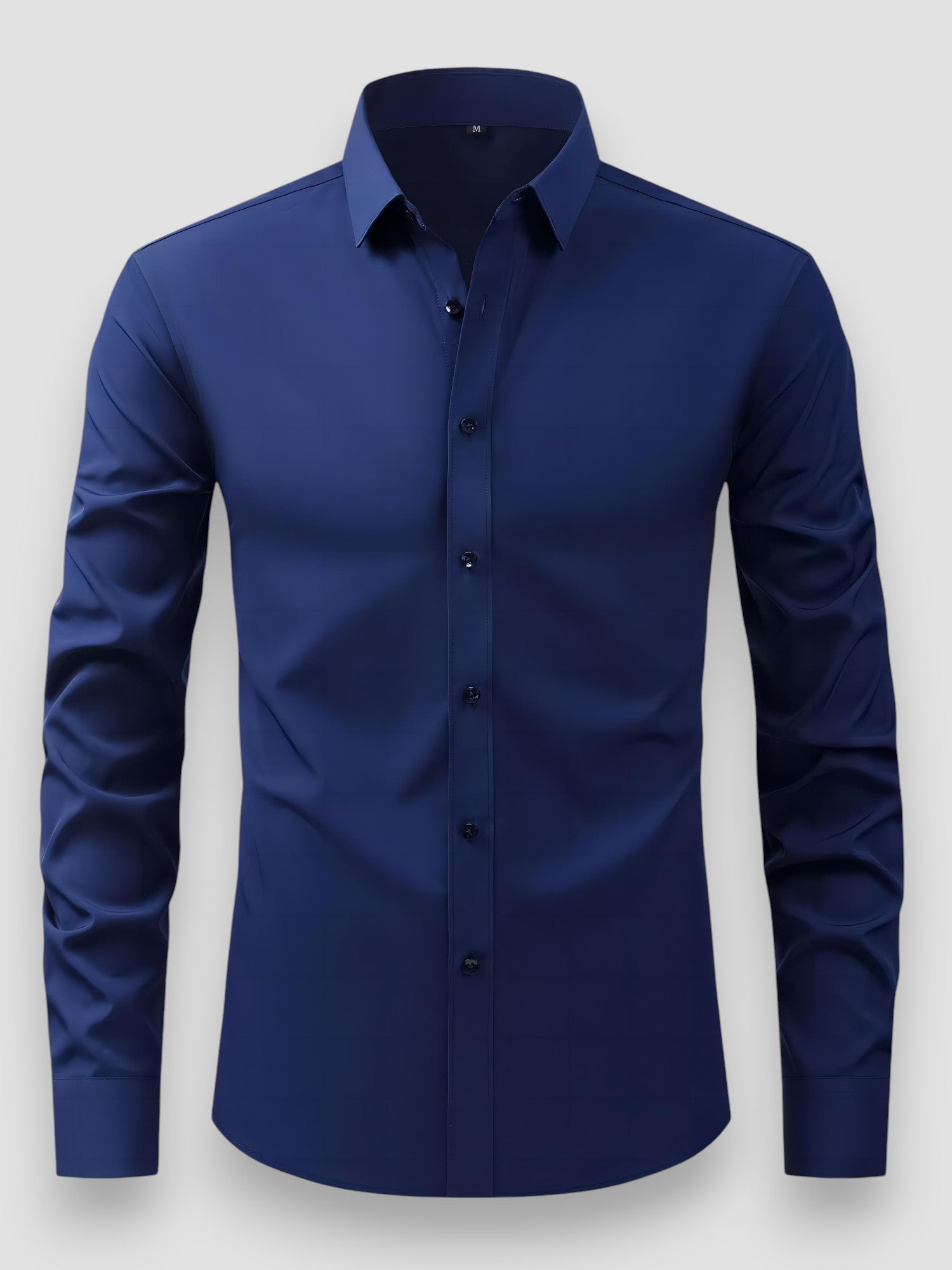 Men's Slim-Fit Long-Sleeve Shirt