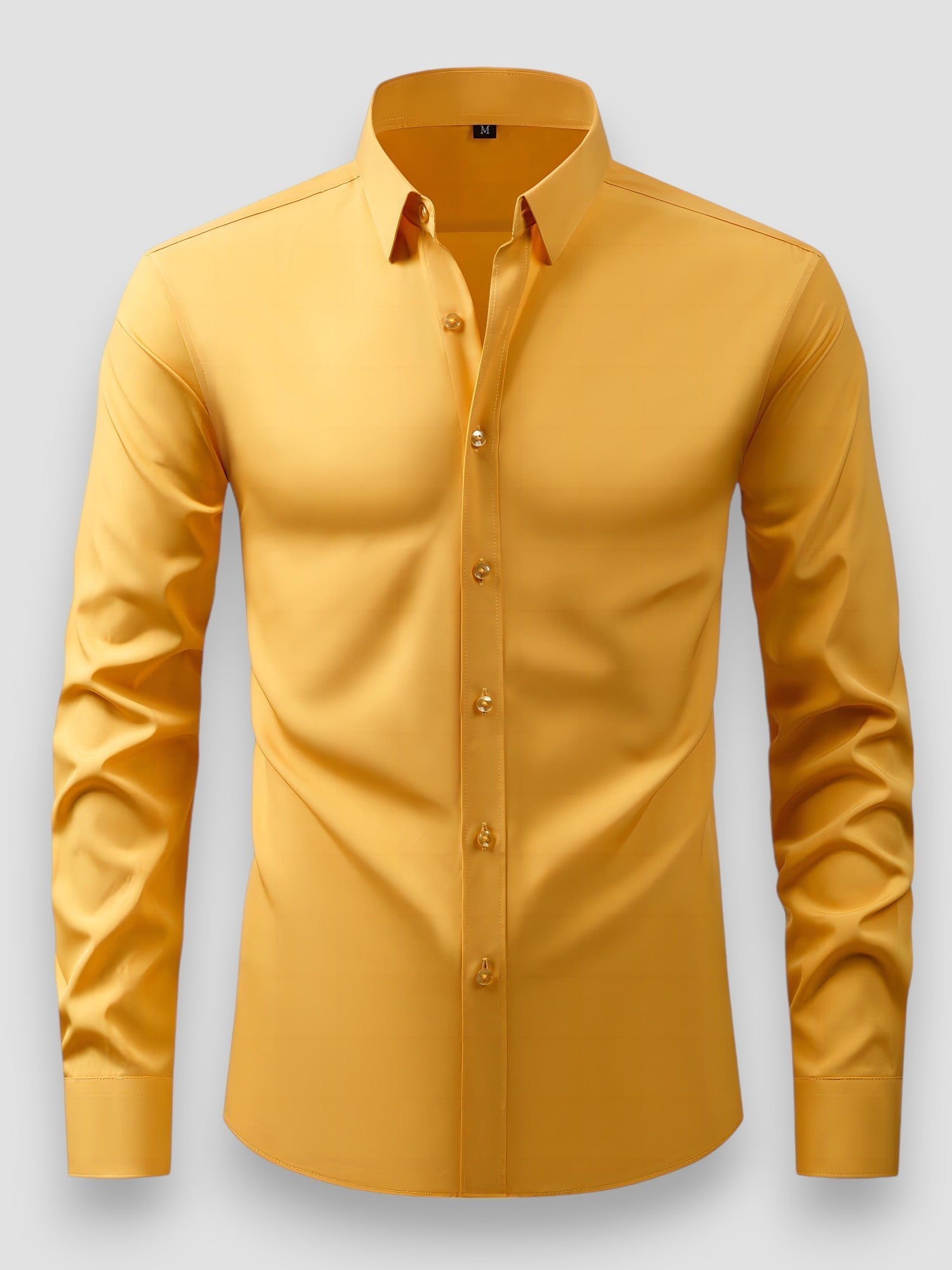 Men's Slim-Fit Long-Sleeve Shirt