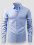 Men's Slim-Fit Long-Sleeve Shirt