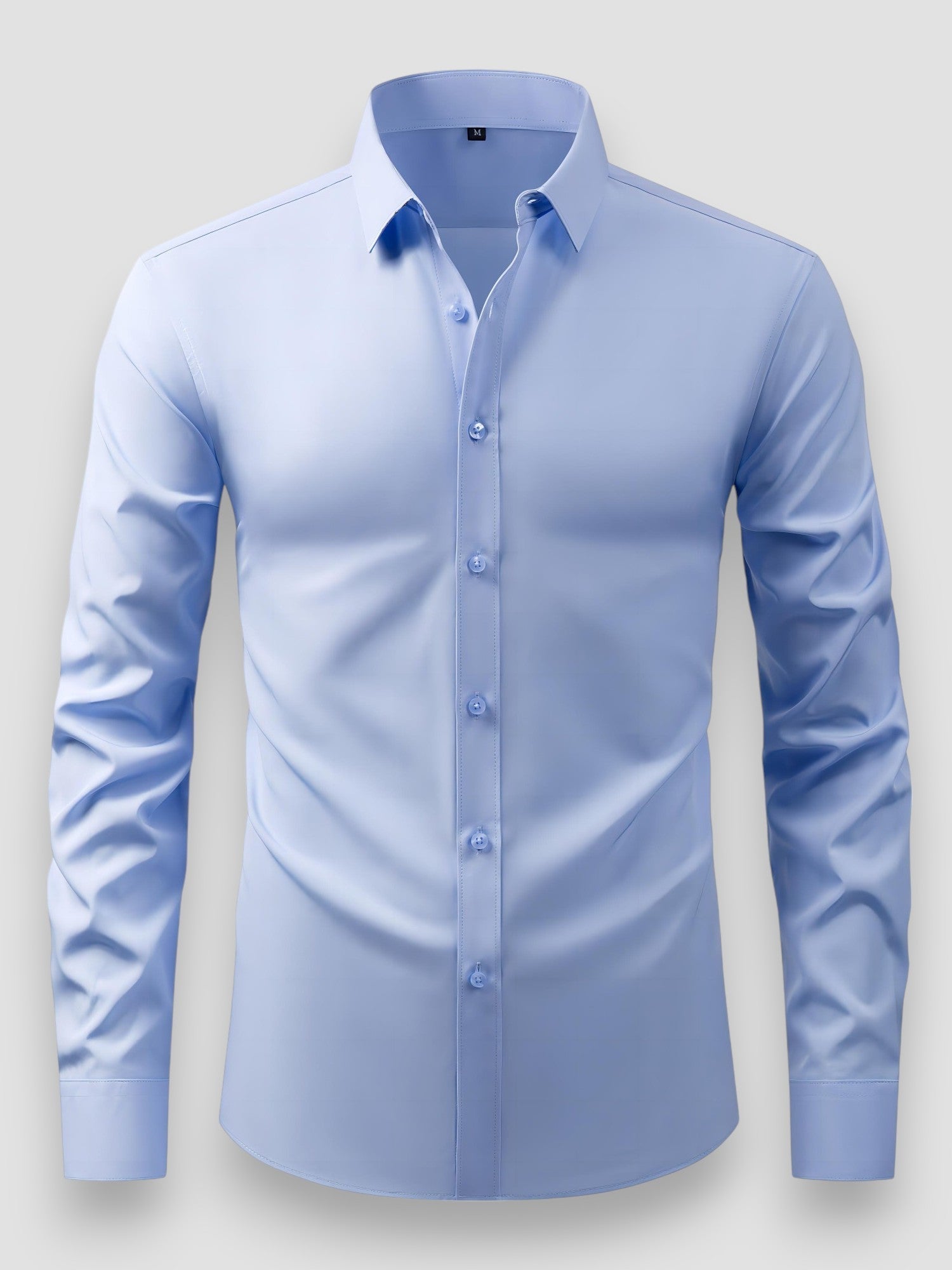 Men's Slim-Fit Long-Sleeve Shirt