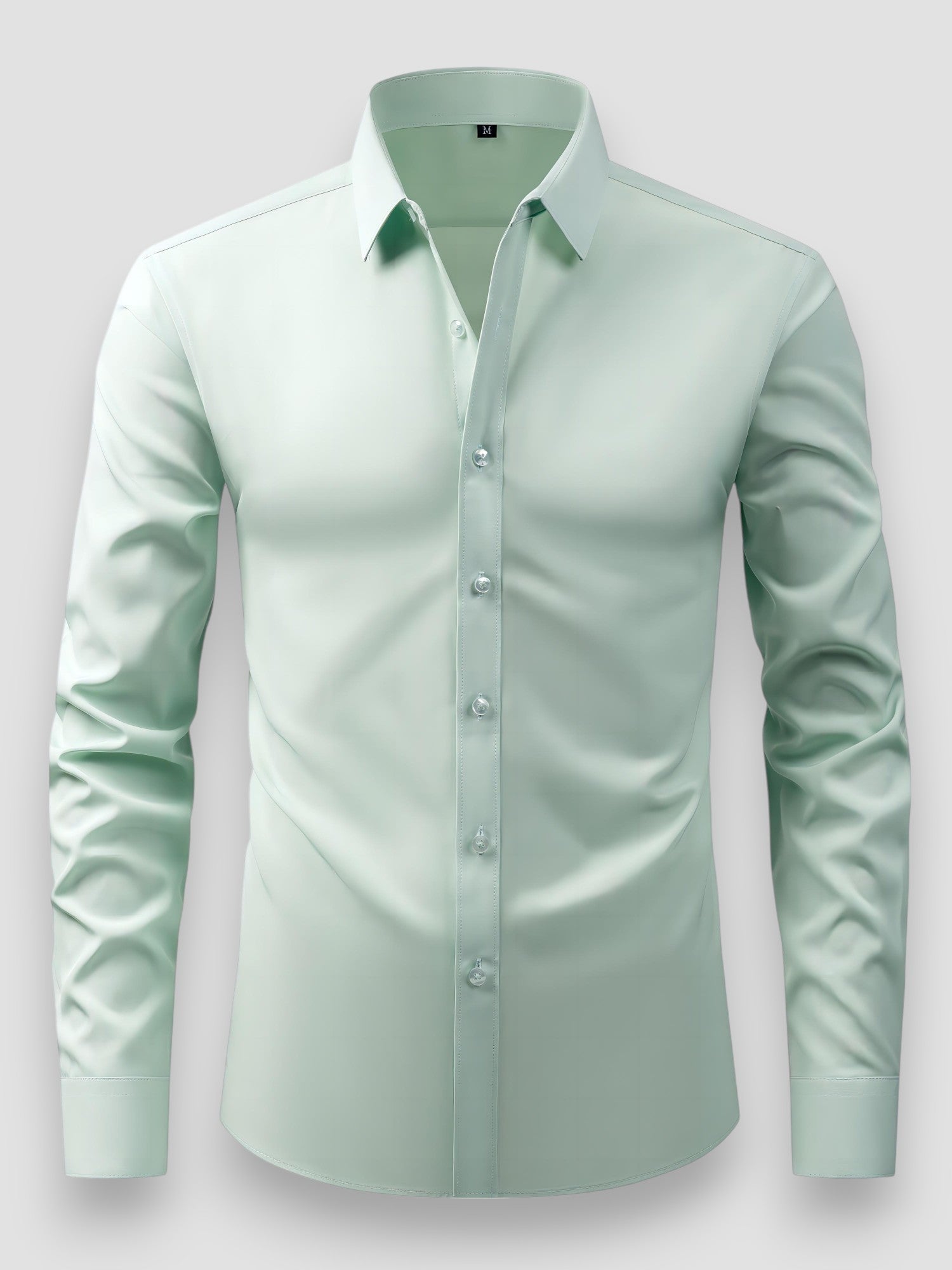 Men's Slim-Fit Long-Sleeve Shirt