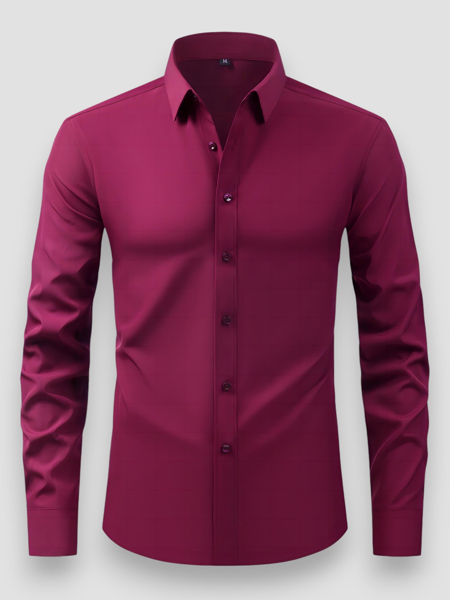 Men's Slim-Fit Long-Sleeve Shirt