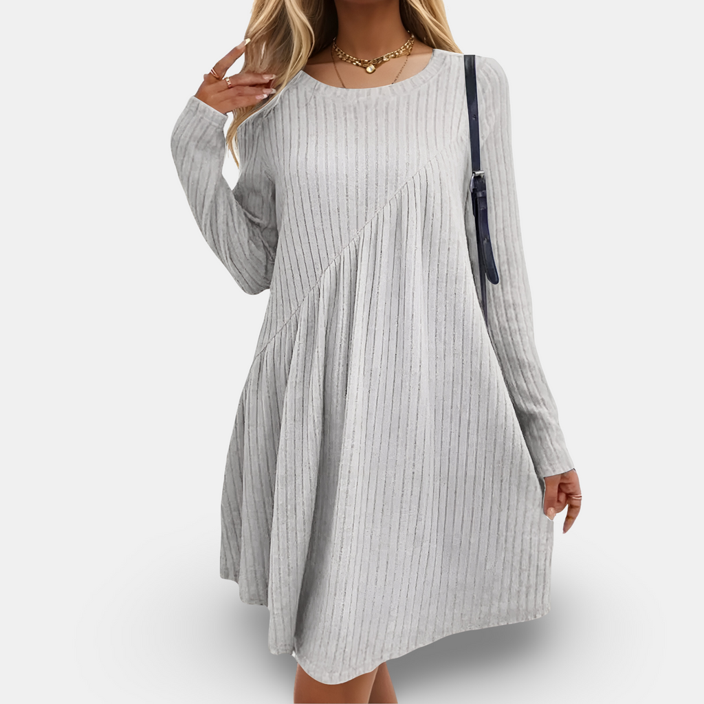 Women's Comfortable Long-Sleeve Dress