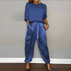 Women's Sustainable Lounge Set | Eco-Friendly Matching Hoodie & Pants Comfort Set