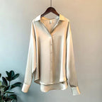 Women's Elegant Satin Shirt