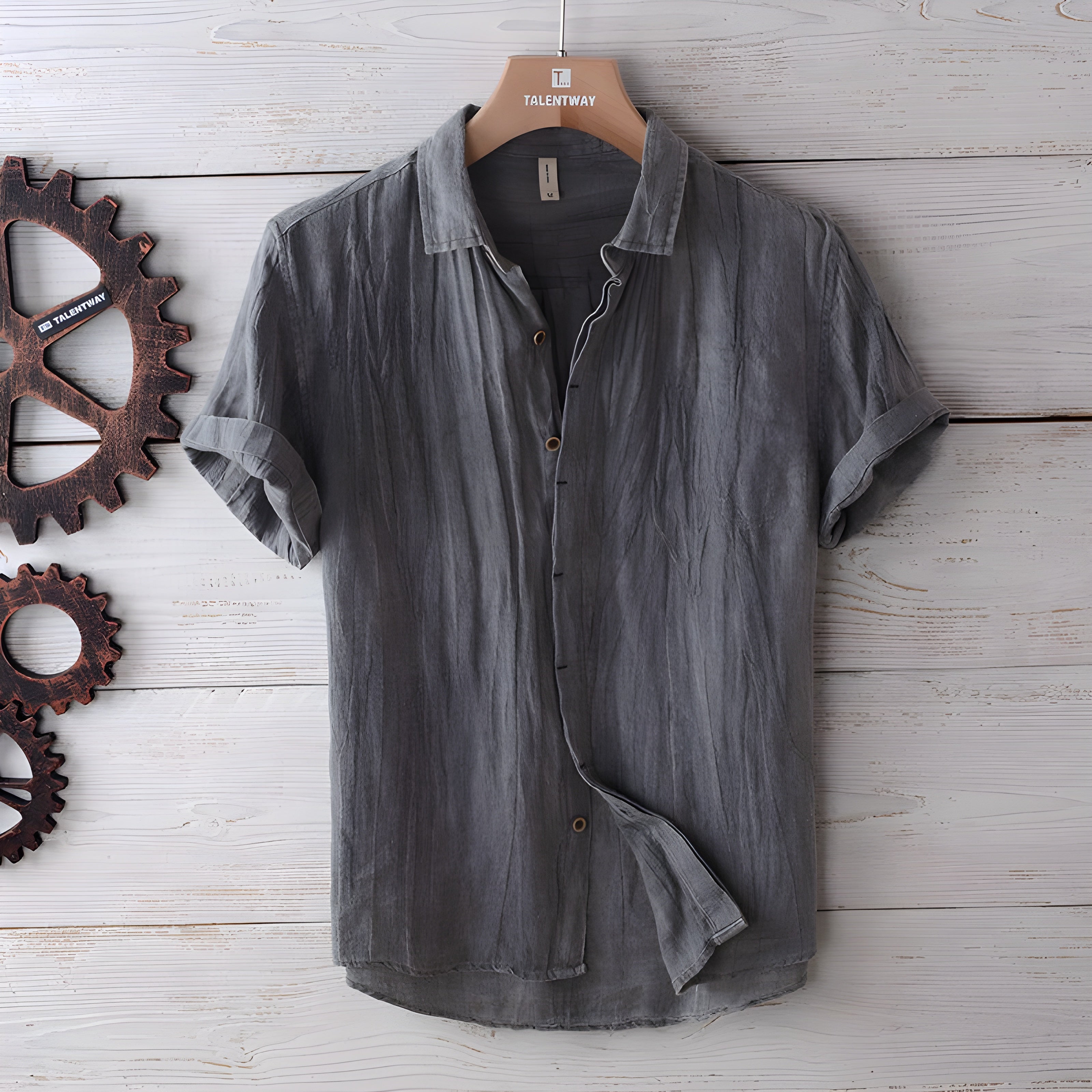 Men's Lightweight Summer Linen Shirt
