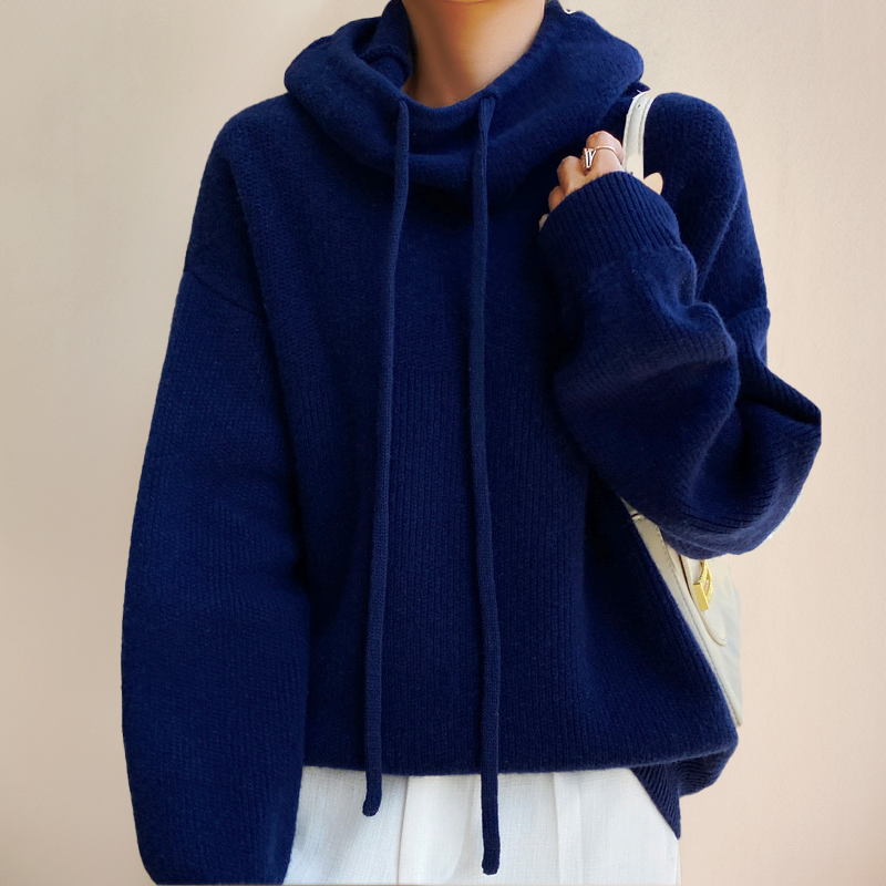 Women's Stylish High-Neck Sweater