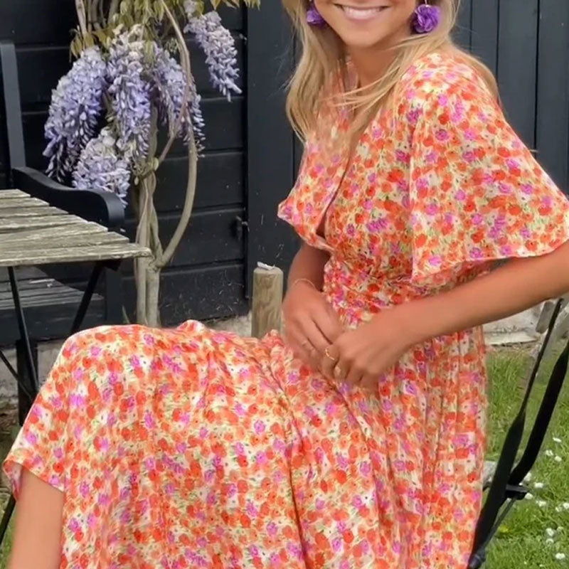 Women's V-Neck Dress