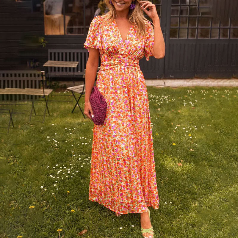 Women's V-Neck Dress