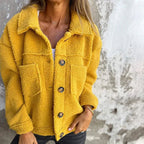 Women's Soft Stylish Wool-Blend Jacket