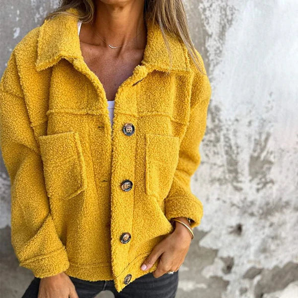 Women's Soft Stylish Wool-Blend Jacket