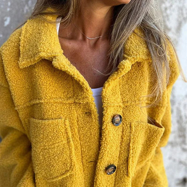 Women's Soft Stylish Wool-Blend Jacket