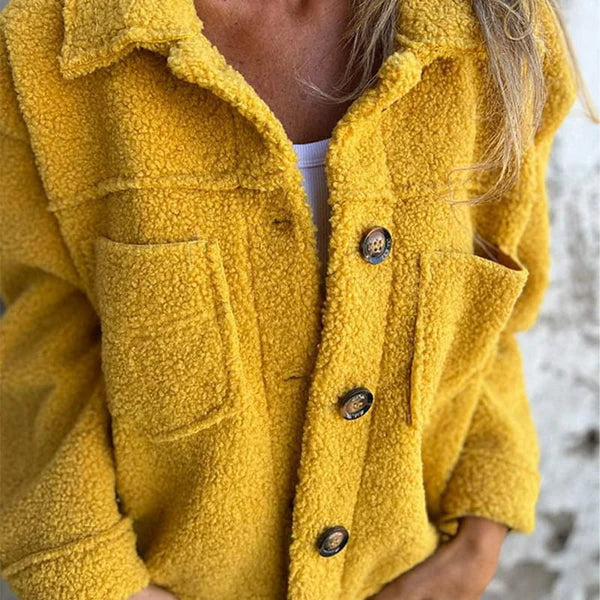 Women's Soft Stylish Wool-Blend Jacket