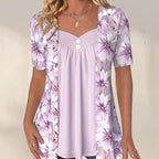 Women's Elegant Floral Blouse